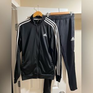 Men's Adidas Track Suit Set